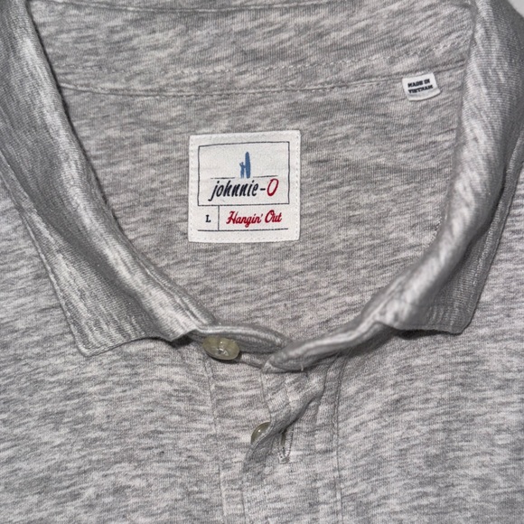 johnnie-O Heather Gray Polo Shirt - Picture 6 of 12